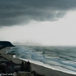Storm brewing over the Gold Coast