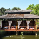 Thai massage sala at the Tao Garden, Chiang Mai, Thailand